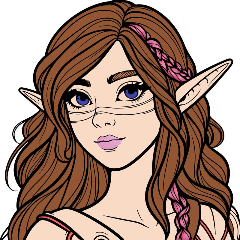 realistic elf girl