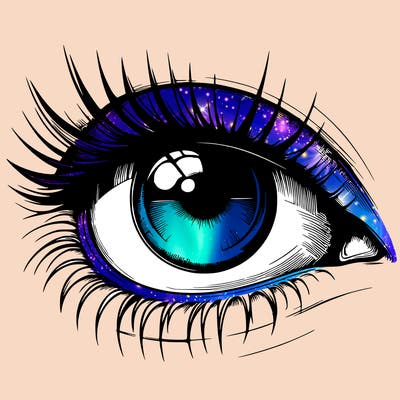 realistic eye