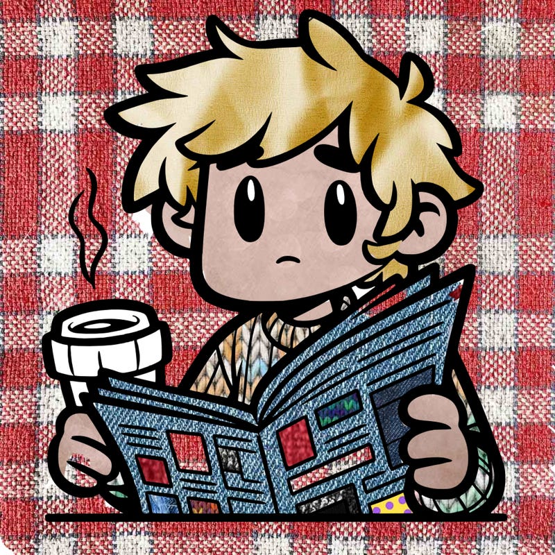 remus lupin drinking coffee and reading a newspaper