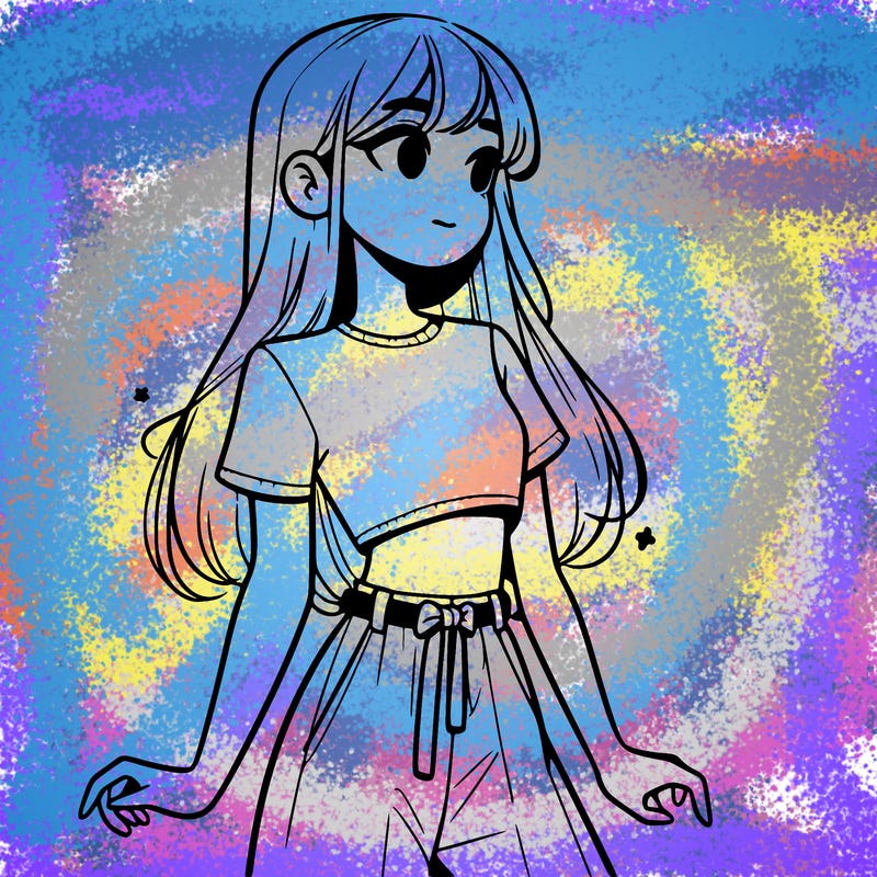 girl in a cute crop top