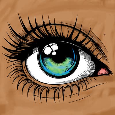 realistic eye