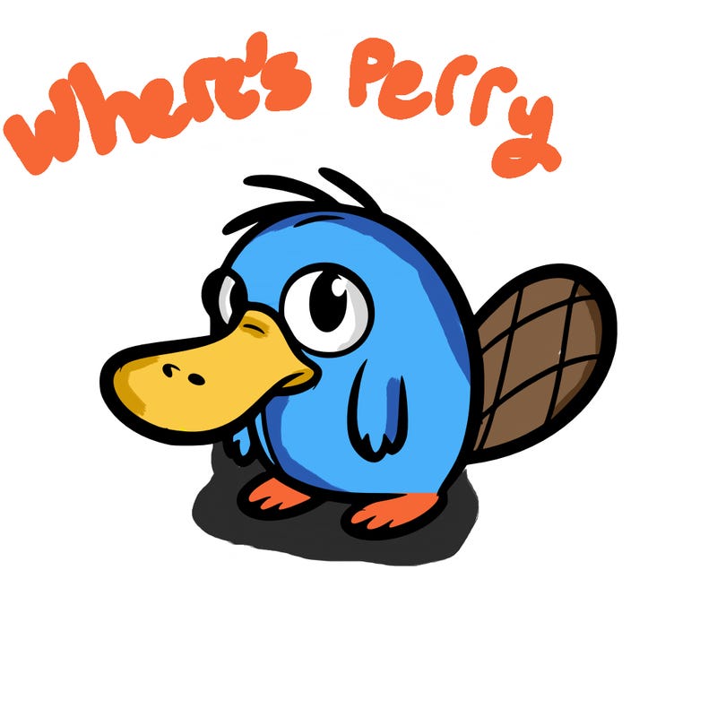 perry the platypus from phineas and ferb