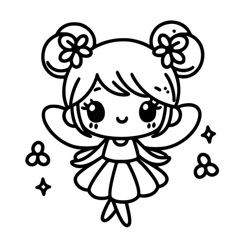 simple cute fairy