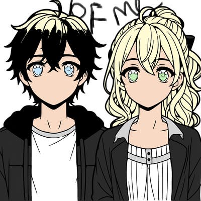 gf and bf animay