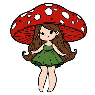 mushroom fairy