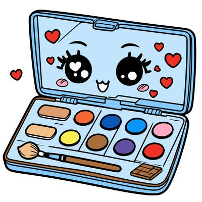 makeup pallet