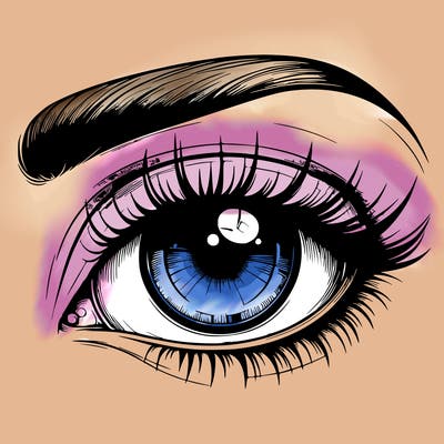 realistic eye