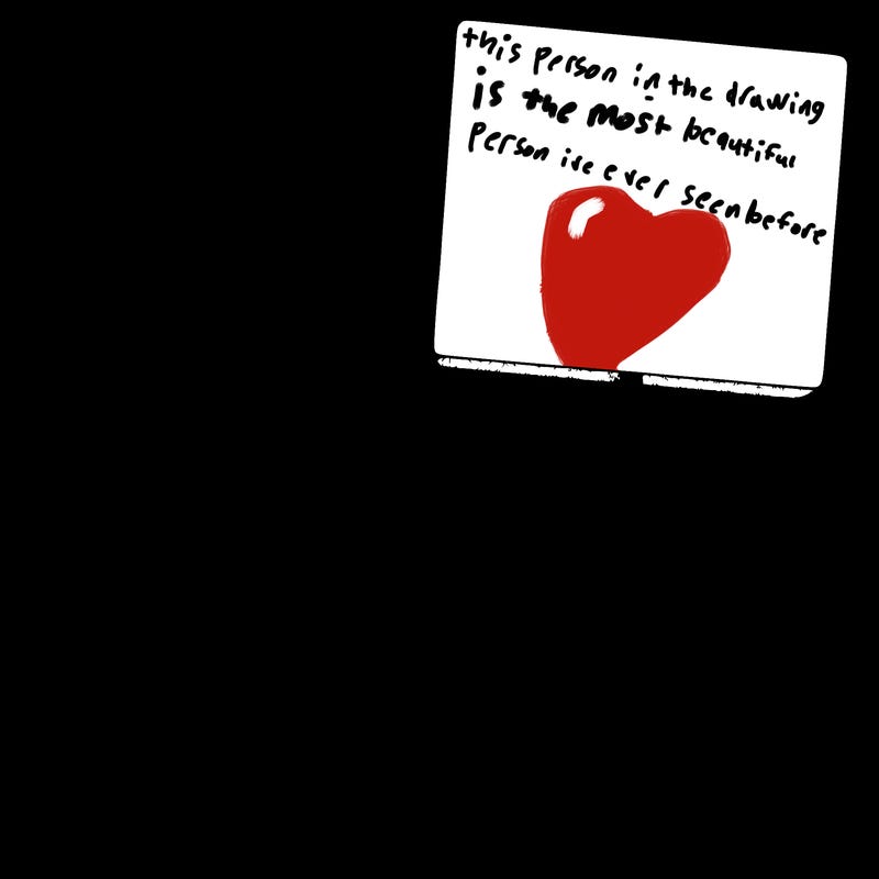 realistic girl holding up a sign