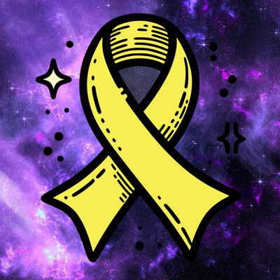 ribbon symbol of national breast cancer awareness month