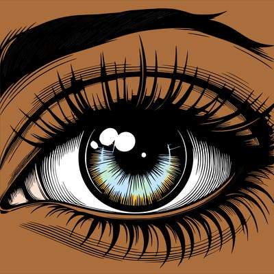 realistic eye
