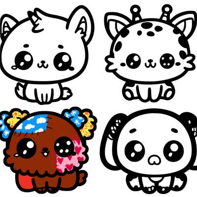 kawaii animals
