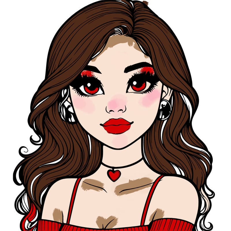 realistic pretty girl