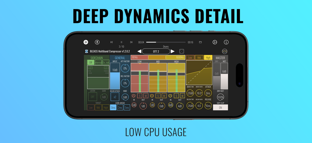 BLEASS Multiband Compressor - Music App | MWM