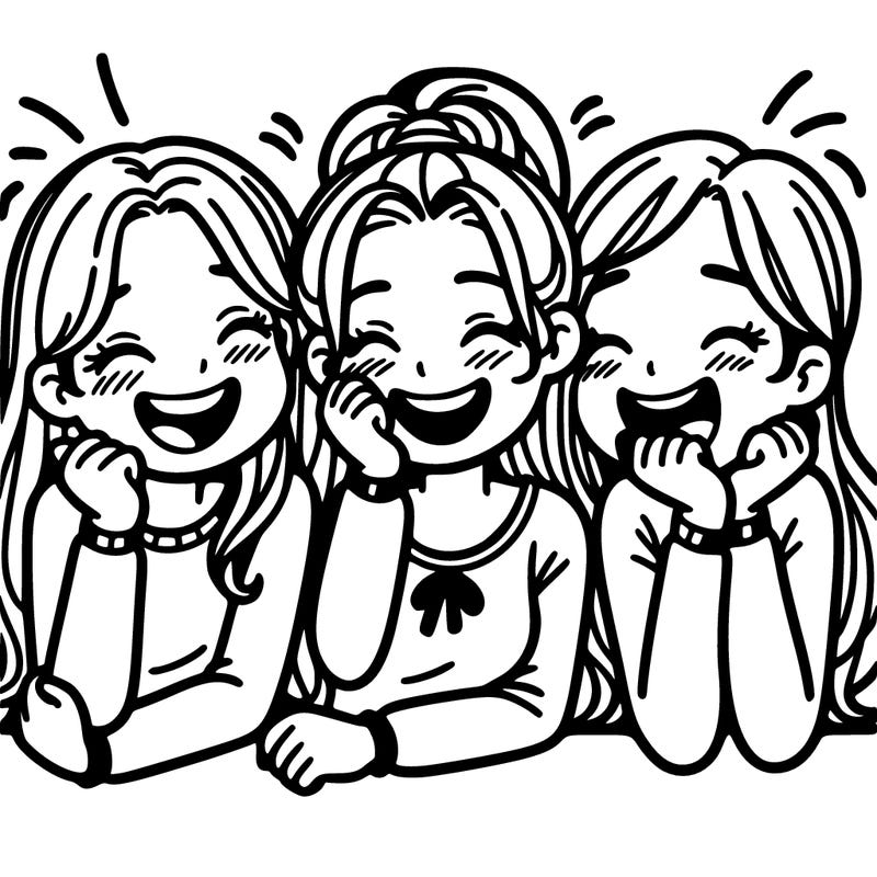 girls making fun of another girl