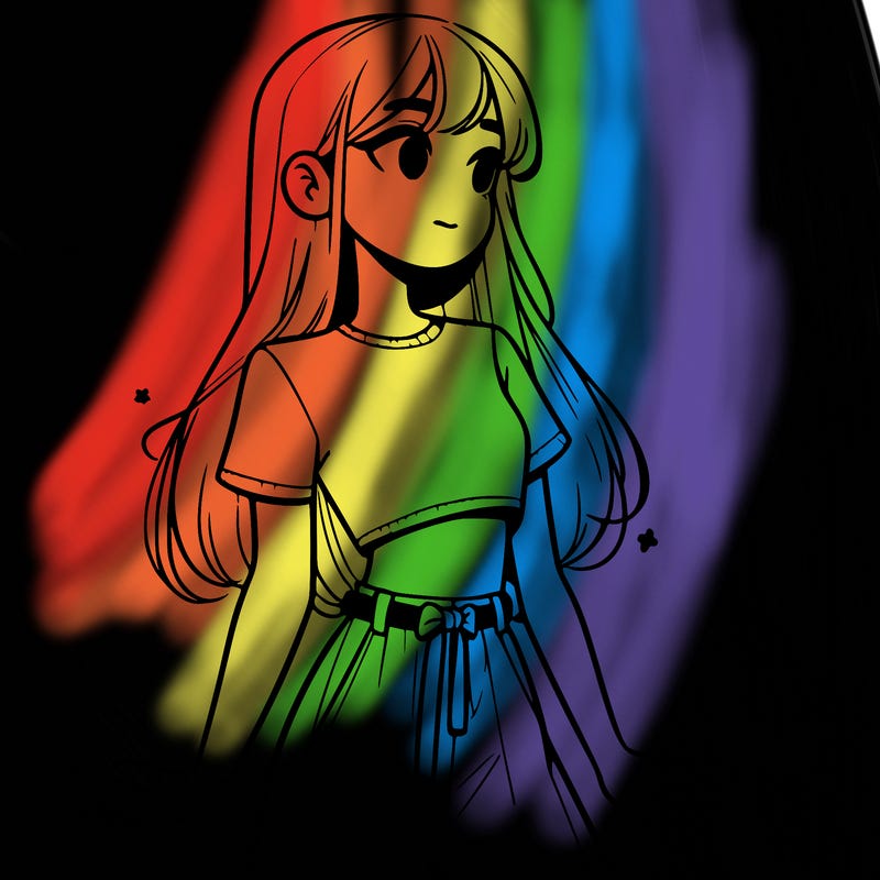 girl in a cute crop top