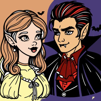 vampire couple