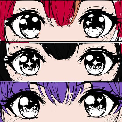 anime eyes