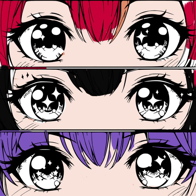anime eyes