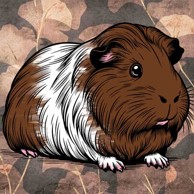 realistic guinea pig