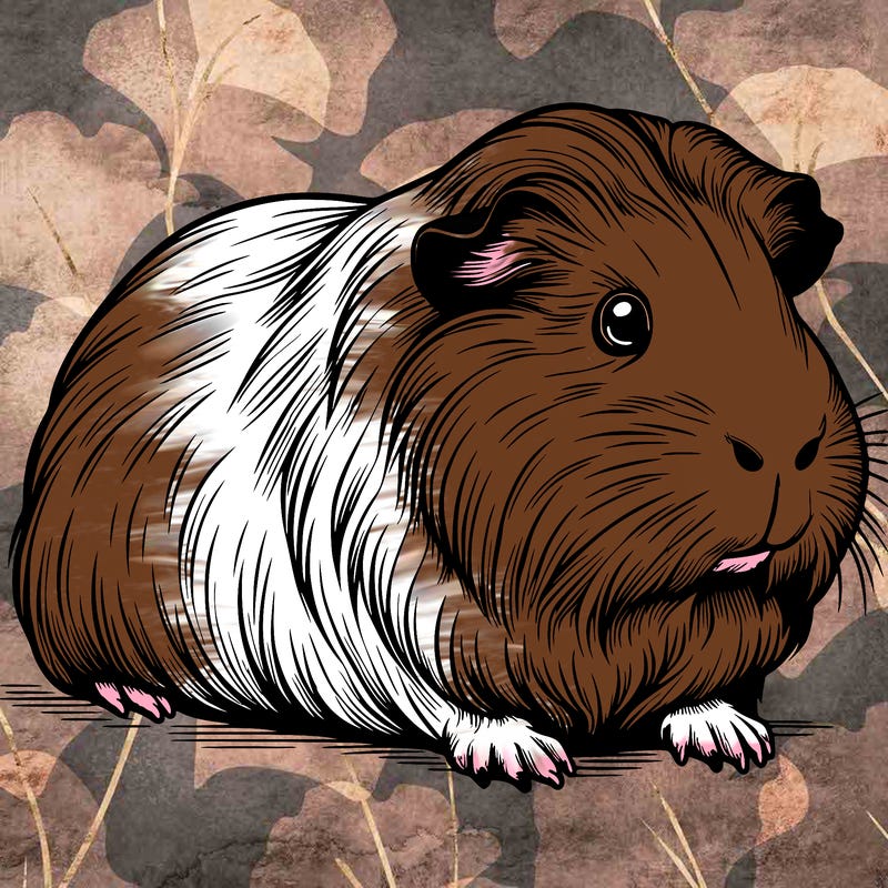 realistic guinea pig