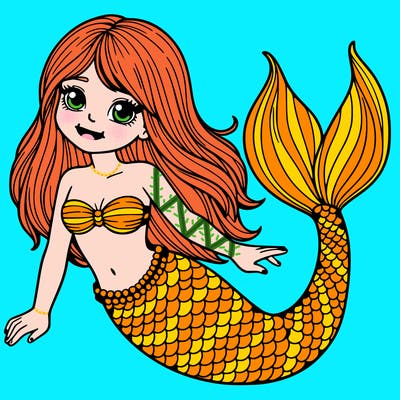 realistic mermaid
