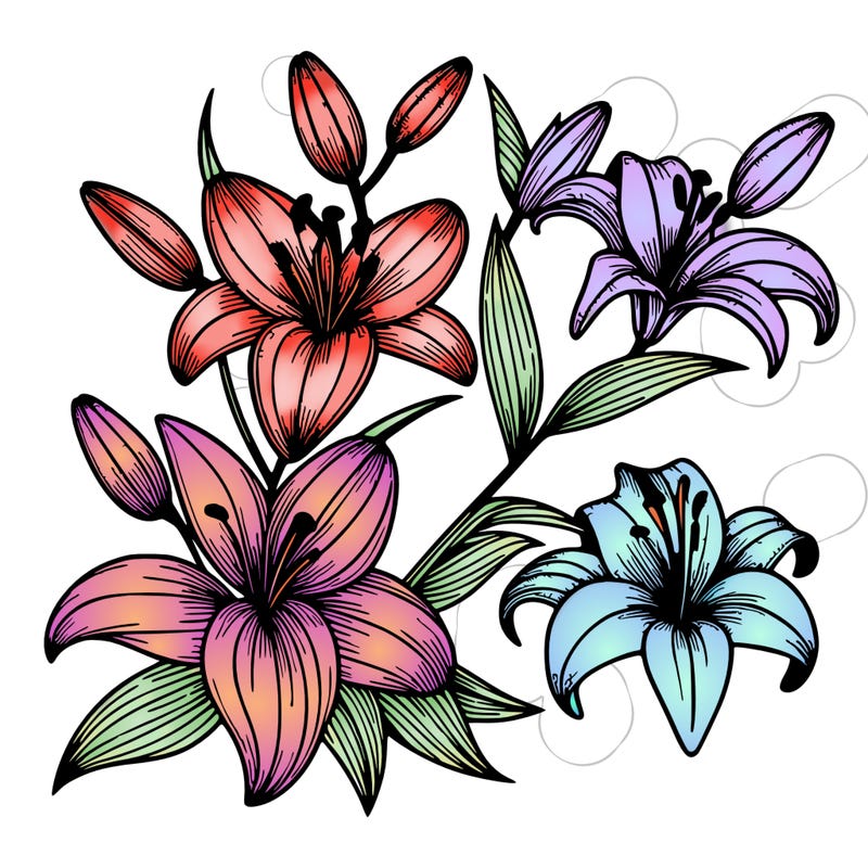 lily pattern