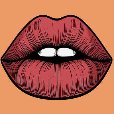 realistic lips