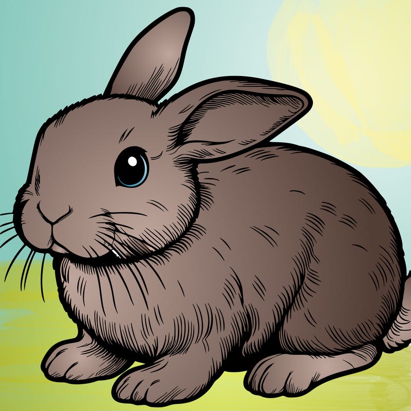 realistic bunny