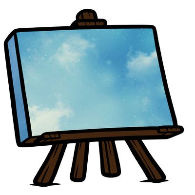 blank canvas