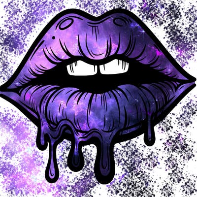 lips that look realistic and drip