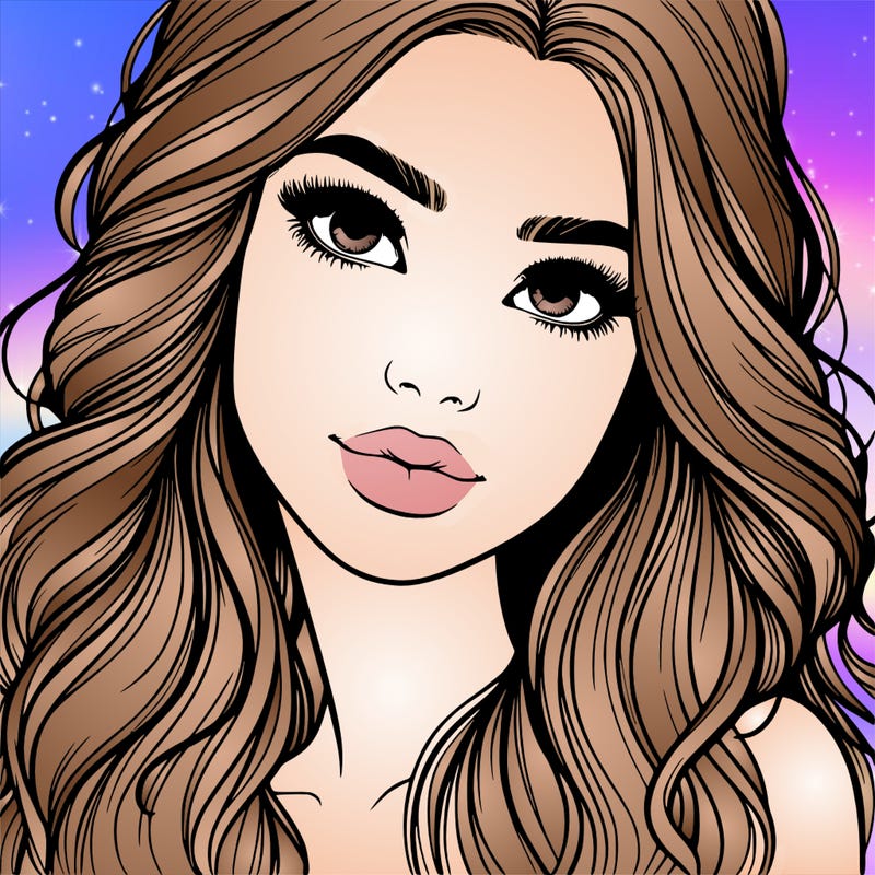 beautiful realistic girl
