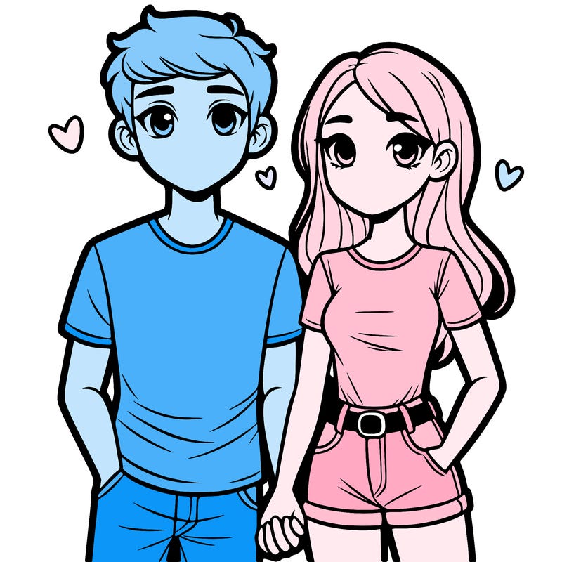 boyfriend and girlfriend