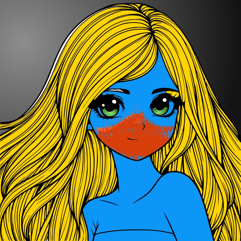 realistic girl pretty long hair