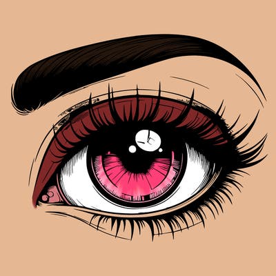 realistic eye