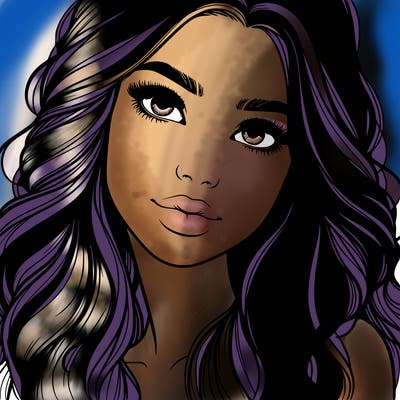 beautiful realistic girl