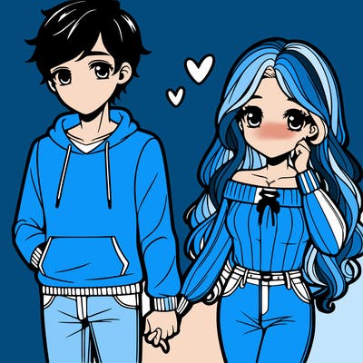 girl with her boyfriend