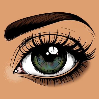realistic eye