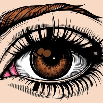 realistic eye