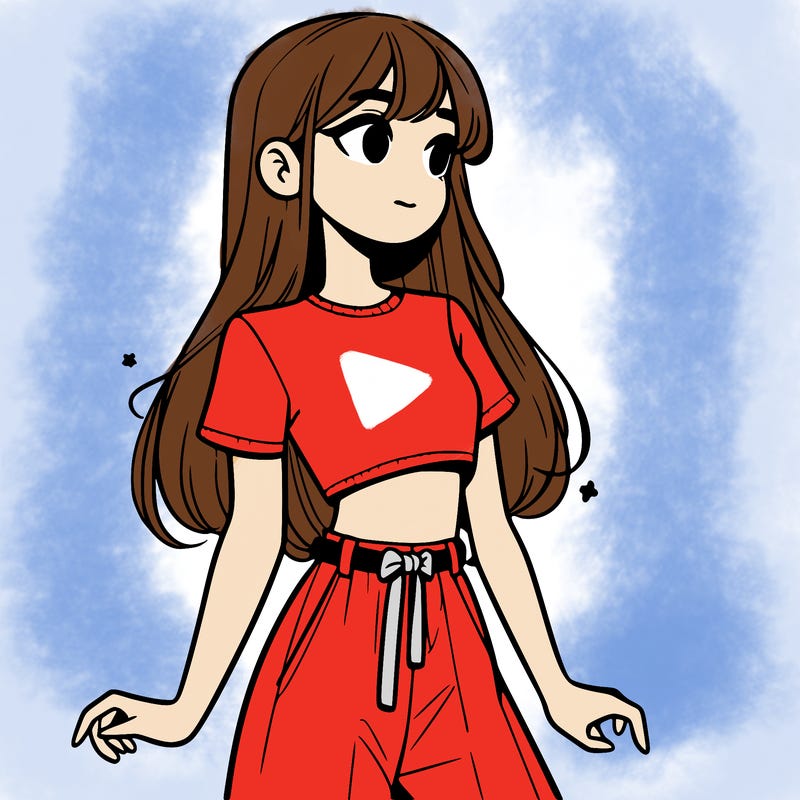 girl in a cute crop top