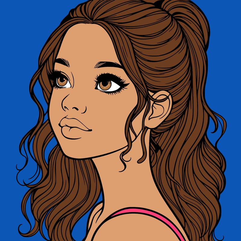 beautiful realistic girl