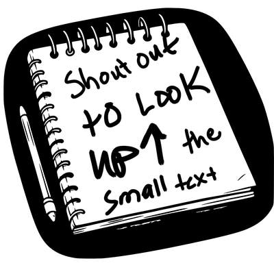 a blank sketch pad