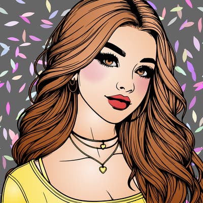 detailed realistic girl