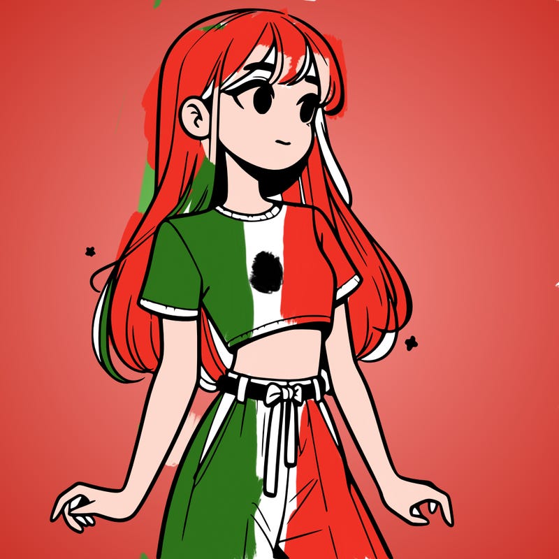 girl in a cute crop top