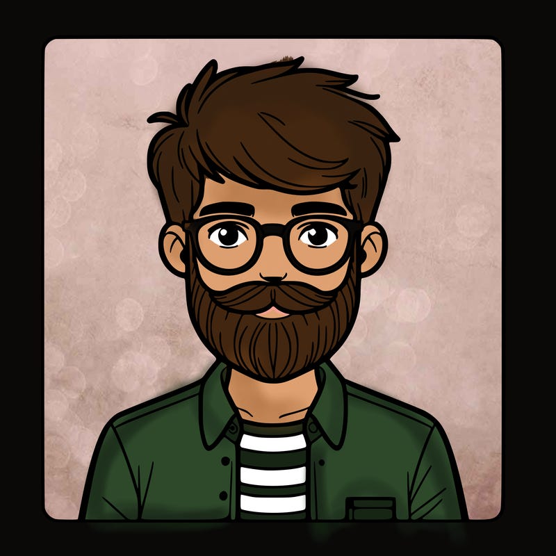 man with glasses and beard