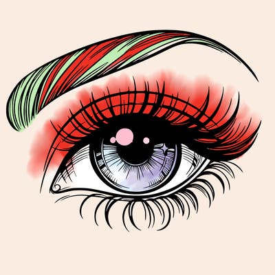 a beautiful eye