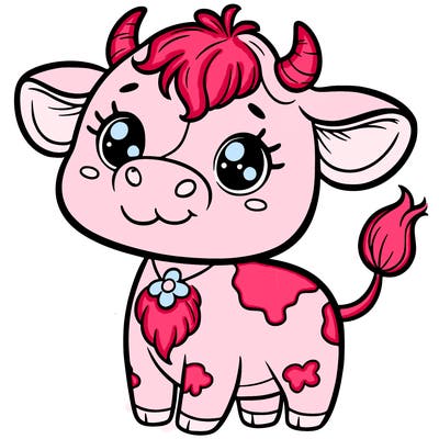 cute cow