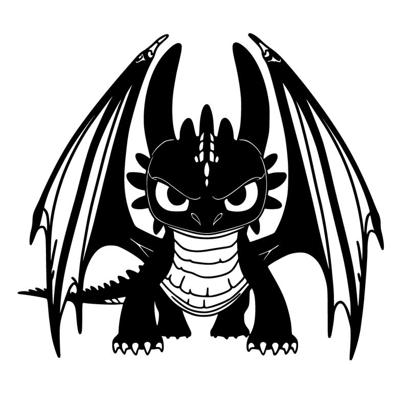 nightfury scary httyd