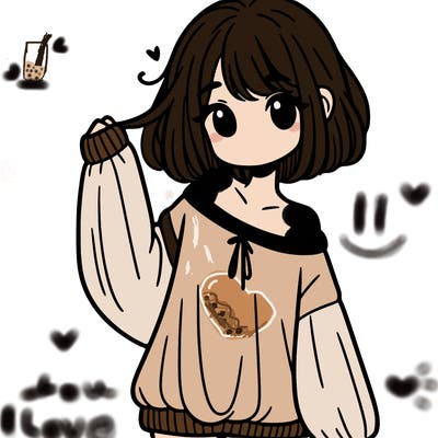 girl in baggy sweater hanging off her shoulder