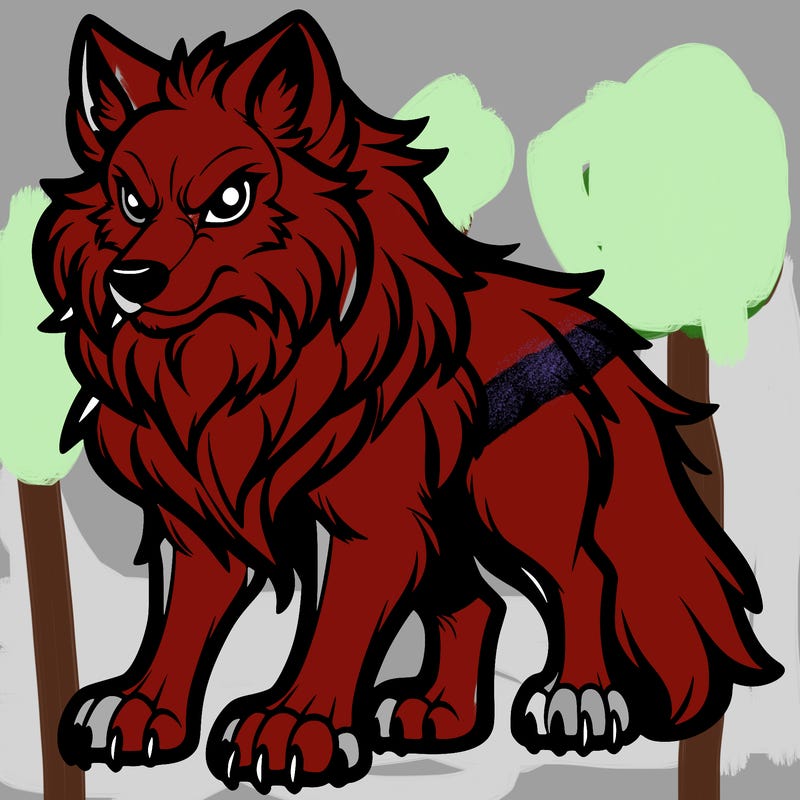 blood wolf