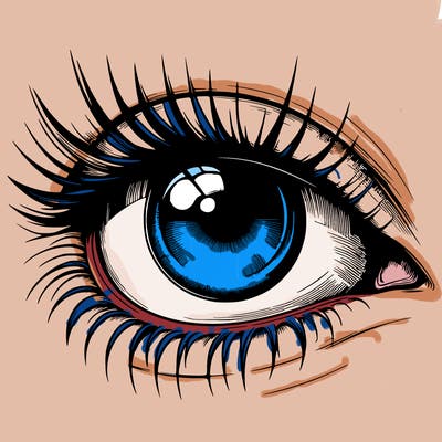 realistic eye
